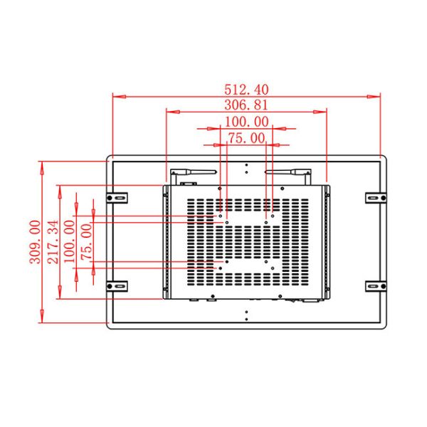 21.5-Inch Large-Format Linux Monitor for Smart City Applications and Digital Signage