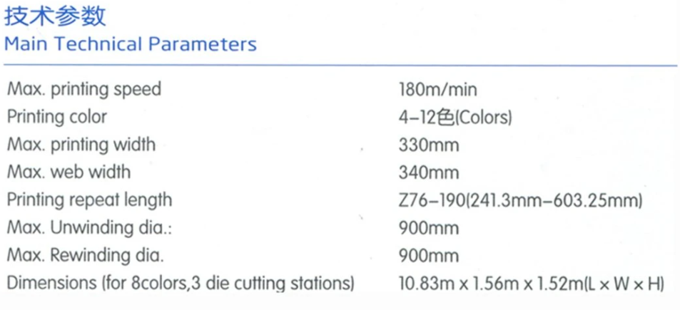Máquina de impressão automática de Digitas Flexo para o papel 4 do PVC BOPP CPP saco de papel do copo de papel do polietileno de 6 cores