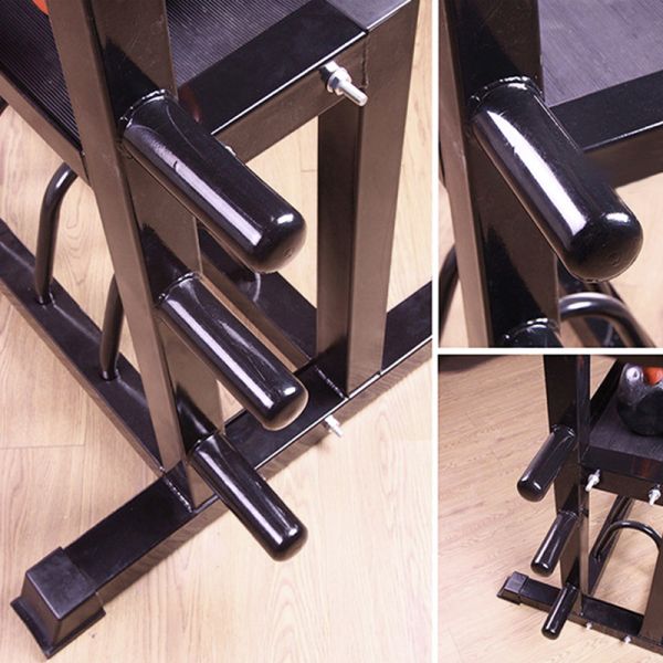 NO Foldable Steel Kettlebell Rack for Home Gym Multi Dumbbell and Weight Plate Storage