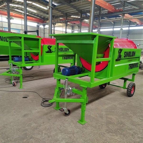 Supply Manual Installation Vibro Separator Trommel Screen Compost Drum Sieve Machine