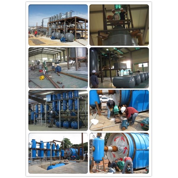 High Capacity 15.5KW Waste Recycling Pyrolysis Machine for Extracting Fuel Oil Energy