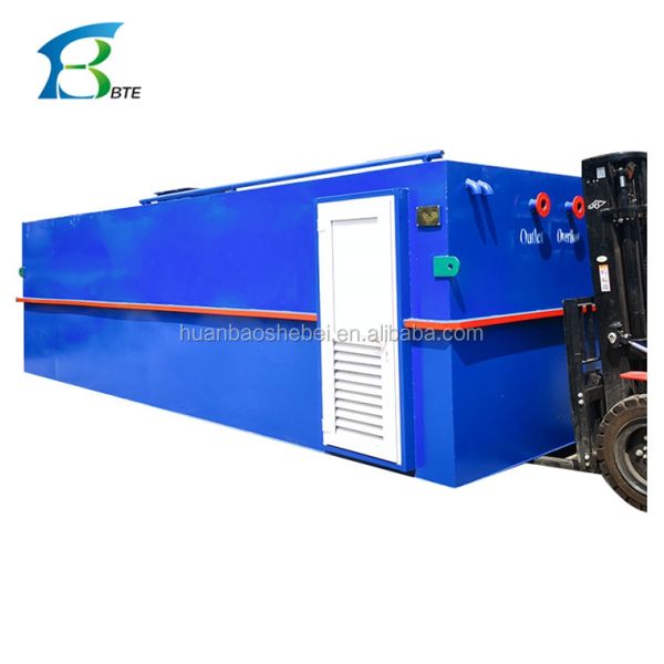 Carbon Steel Stainless Steel Integrated Equipment For Home Package Sewage Treatment