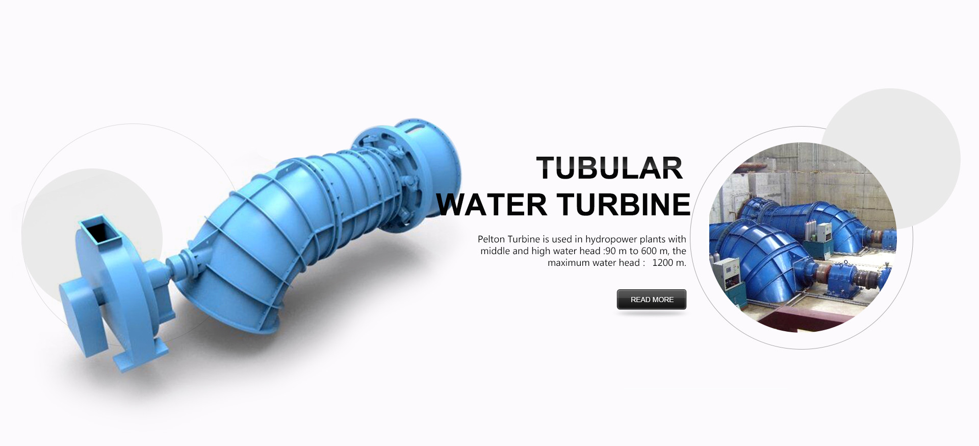Генератор турбины воды 100KW 6300V 10500V трубчатый