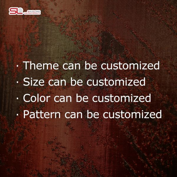 Architectural Decorative Metal Artwork Modern Ember Inspired Mesh Design