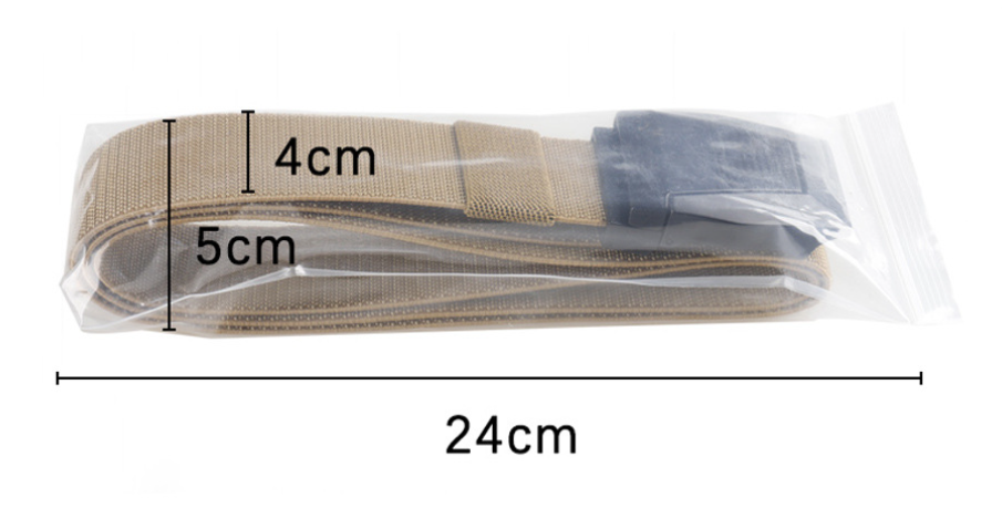 Nueva Elastic Tactical Belt cinturón de tejido de nylon exterior