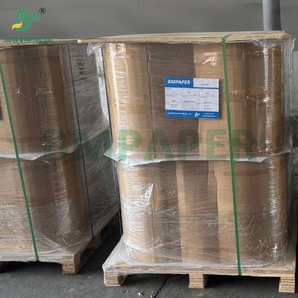 30GSM 35GSM Papel de horneado recubierto de silicona a prueba de grasa sin blanquear