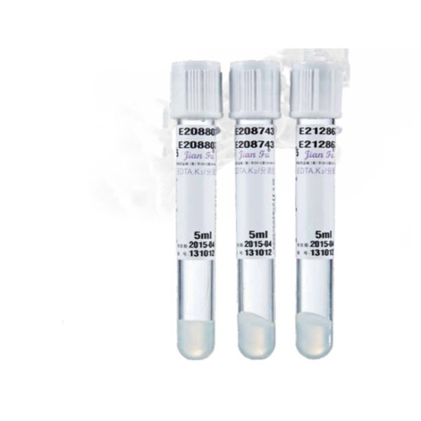 CE ISO Vacutainer with Separation Gel/EDTA K2 5ml 8ml PET