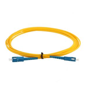 la correction de fibre de simplex de 2.0mm attachent Sc UPC au mode unitaire