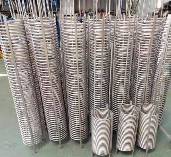 Customized Titanium Helical Coil Tube For Heat Exchanger ASTM B338