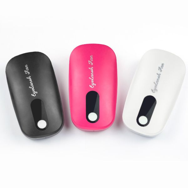 Handheld Usb Rechargeable Eyelash Dryer Fan for Fast Drying of Eyelash Extension Glue