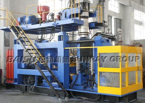 300L Plastic Water Tank Making Machine , Electric Control Blowing Bottle Machine SRB120N