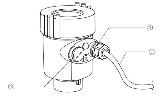 KLD800 зона неслышимости размера антенны датчика уровня PTFE радиолокатора серии 80G небольшая