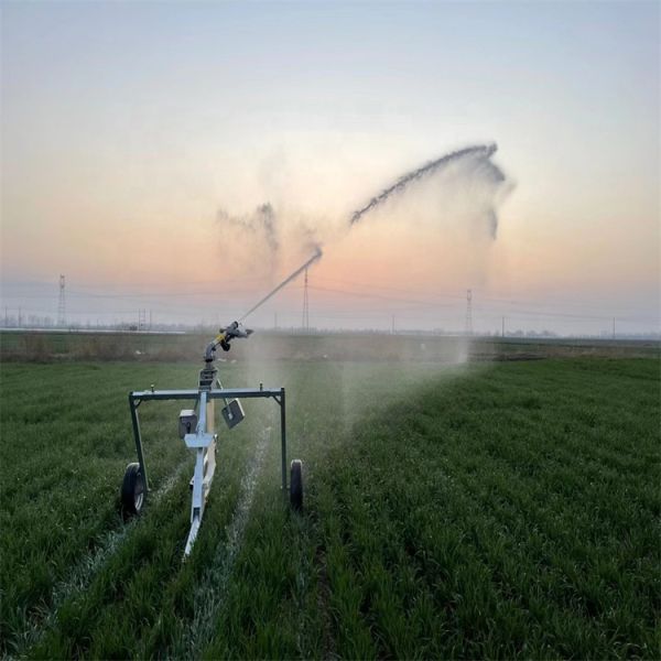 75 cm Diameter Agriculture Mobile Irrigation System with Sprinkler and Travelling Hose Reel