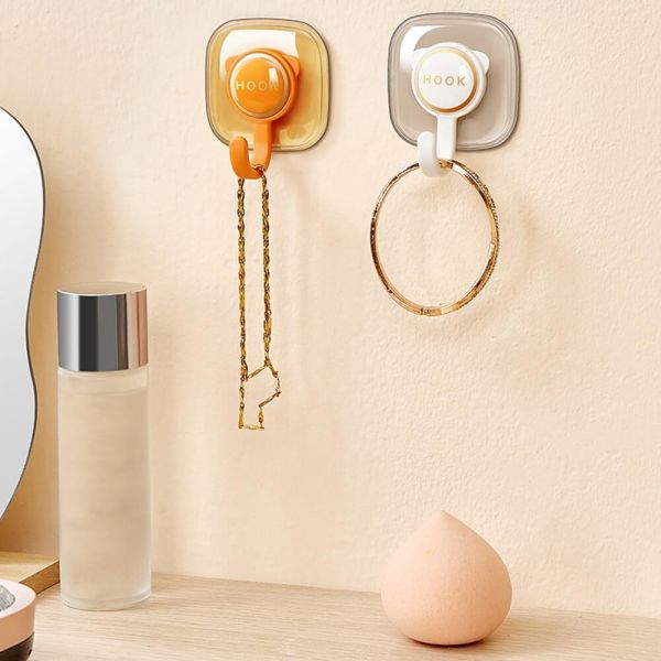 Creative Cat Coat Hooks For Wall Mounted, 4 Pcs Cute Cat Key Hook Adhesive Hook For Room Decor