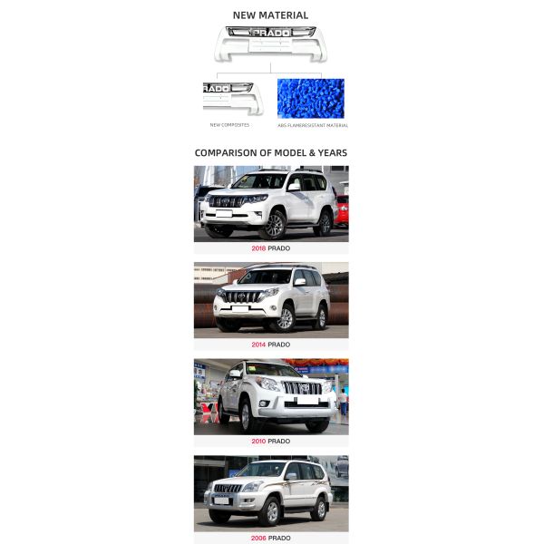 Defense Against Off Road Toyota Prado Front Bumper Angled Designs