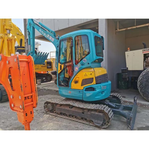 Second Hand Kubota 35 Mini Excavator Kubota Engine Used Construction Machinery