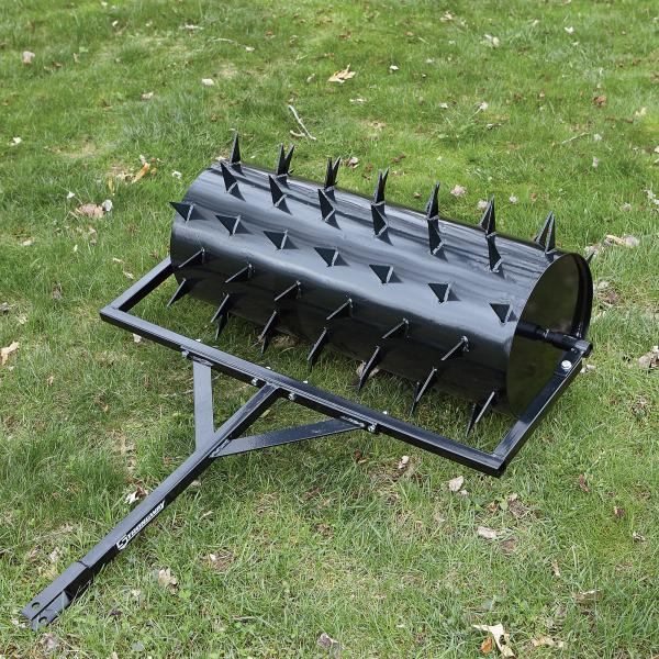 LAS14 - 14mm Diameter Atv Ballast Roller with spikes tooth ; Lawn aerator Roller with tines For Farm