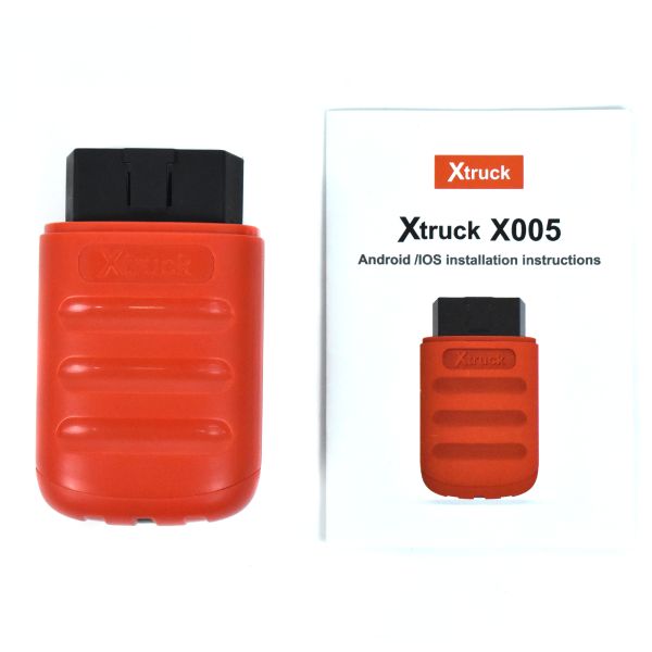 Xtruck X005 Intelligent Diagnosis ECU Reading AND Flashing support For SHAC-MAN SINOTRUK Dong-Feng FAW WEICHAI