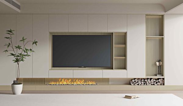 Lodge Style Whole House Customization Modern Living Room Design Solutions
