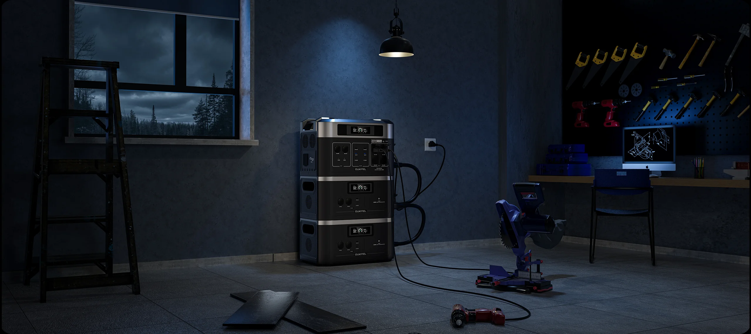 Huge Capacity Portable Power Station 3600W Solar Generator LiFePO4 Battery Expandable to 16384Wh Generador Solar