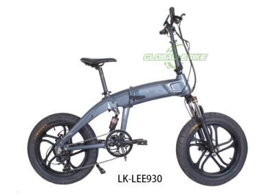 LEE930 Electric Folding Bike Front Suspension Fork For Smooth Journey And Rear Hub Motor For Powerful Assistance