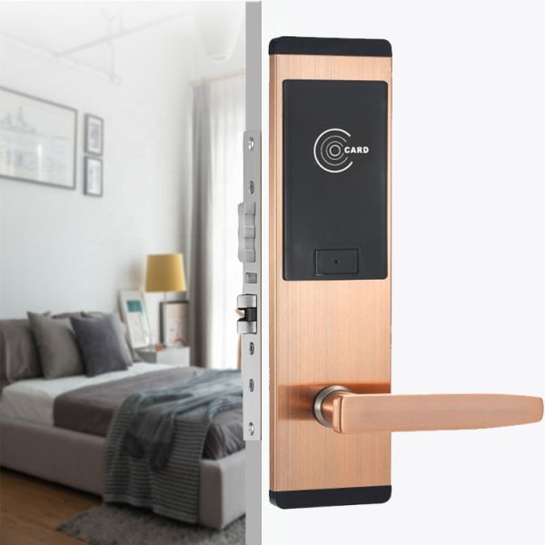 Замок нержавеющей стали гостиницы системы замка дверцы входного люка карты FCC электронный