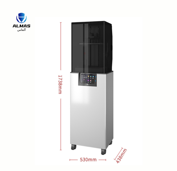 High-Precision LCD 3D Printer with 354*199*300MM Print Size, ±0.02MM Z-axis Accuracy, and 7680*4320DPI Pixel for Jewelry Production