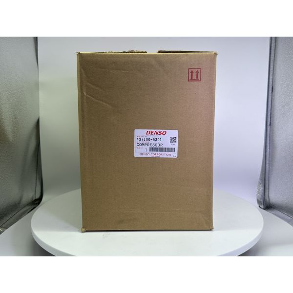 DENSO 437100-5301 AC Compressor 7SEU17C 12V 4PK 100MM for BMW 5-Series E60 2.5 2007- R134A OE 64509174802