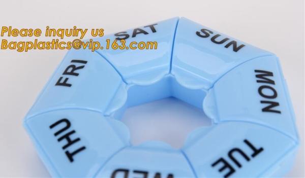 Pill Box for Pharamcy Promotion free pill box fancy weekly pill box,tablet drug color Monthly planner Compounding Medica