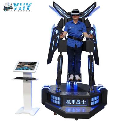 Indoor Playground 9D VR Flight Simulators Machine 1.5KW 10 Games