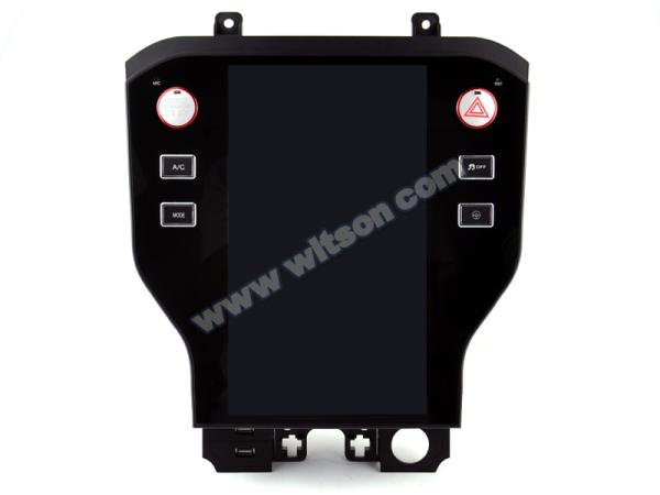 11.8 Screen Tesla Vertical Android Screen For Ford Mustang 2015-2021 Left Hand Driver Car Multimedia Stereo GPS Carplay Player