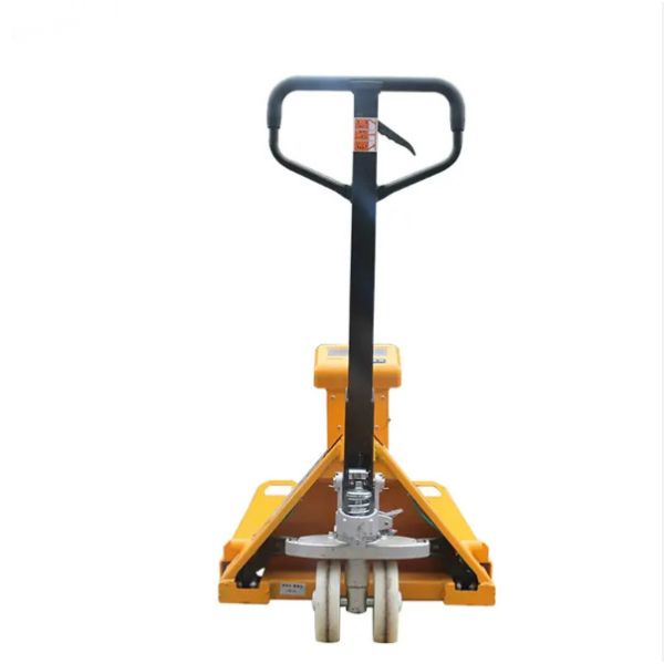 Водонепроницаемая электронная ручная взвешивание паллет Джек Гидравлический электрический грузовик для поддонов с простым электрическим вилочным погрузчиком