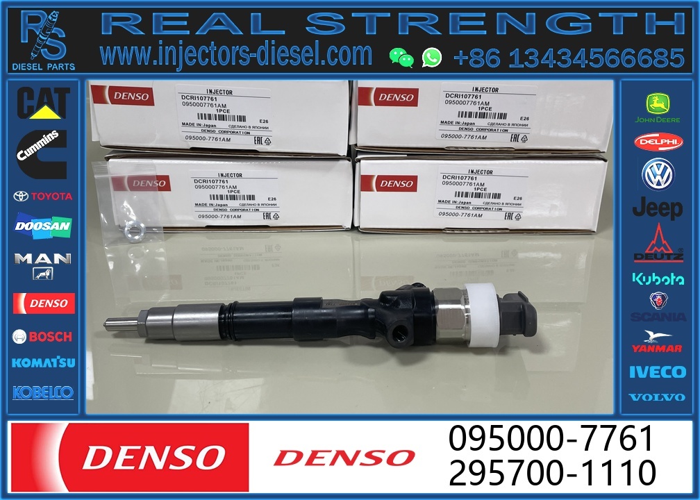 High Quality New Diesel Common Rail Injector 095000-7760 23670-30300 095000-7761 095000 7760 for TOYOTA Denso