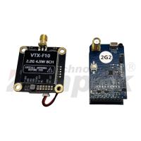 2.2 GHz帯ドローンシミュレーション送受信機組み合わせ 4.5W電力無線ビデオ伝送ドローンアクセサリー