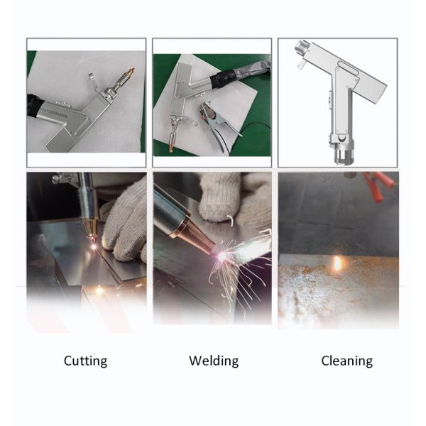 1000w ручная лазерная сварочная машина мутифункциональная лазерная сварка из волокон для металла из нержавеющей стали Алюминий
