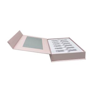 XL Packaging Custom Printed Cosmetic Boxes Custom Cosmetic Packaging Boxes SkinCare Set Box With Magnet Closure Card Paper Flocking Tray Holder Box
