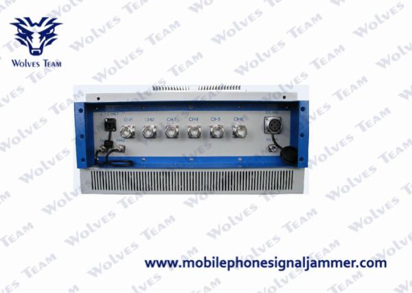 10Bands Waterproof Adjustable High Power Phone Jammer GSM CDMA 3G 4G WIFI VHF UHF and Customize frequency Signal Jammer