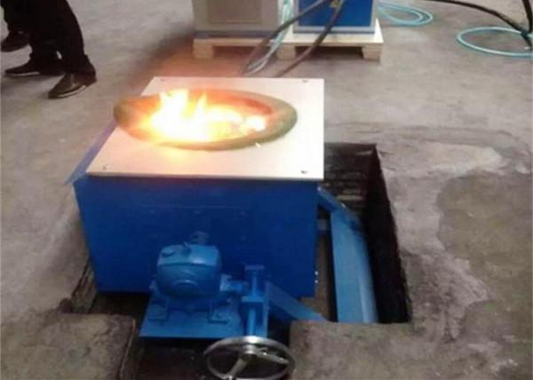 fornalha de derretimento de aço inoxidável média da fornalha de fundição 50-200kg do metal da frequência 110kw
