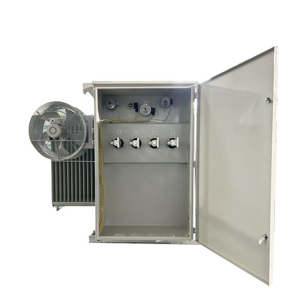 Transformateur de puissance immergé dans l'huile à trois phases hermétiquement scellé 44000V à 600V CSA C88-M90