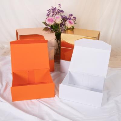 Boîte rigide magnétique pliable écologique pour thé, chocolat ou produits artisanaux
