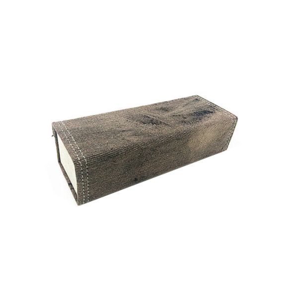 Grey Denim Folding Eyeglass Case For Optical Reading Glasses Durable And Special