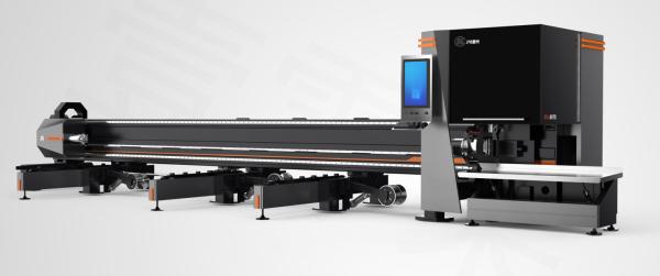 Water Cooling Laser Pipe Cutting Machine with Laser Wave Length 1070nm and Raycus Laser Source