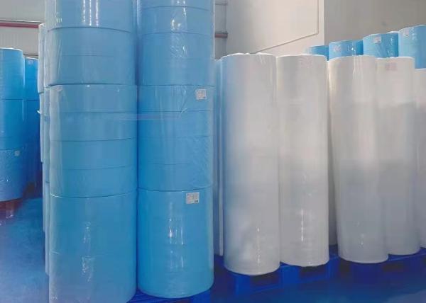 Tela não tecida do spunbond hidrófilo hidrofóbica dos PP para as máscaraes protetoras 3ply N95 KF94