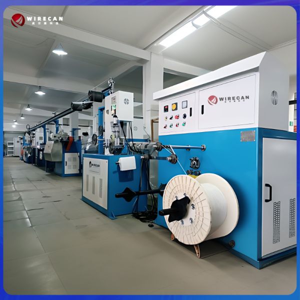 máquina de la fabricación de cables del alambre de 50+35m m con la cadena de producción inteligente