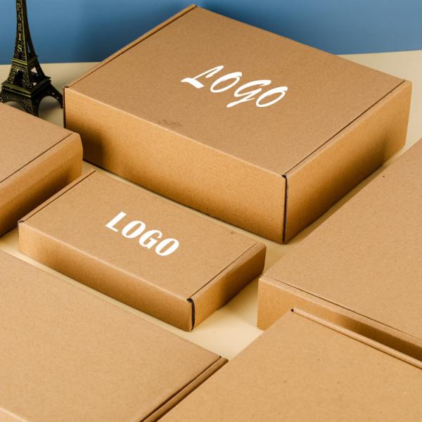 Custom Printing Clothing Gifts Mailer Shipping Subscription Carton Kraft Packaging Box