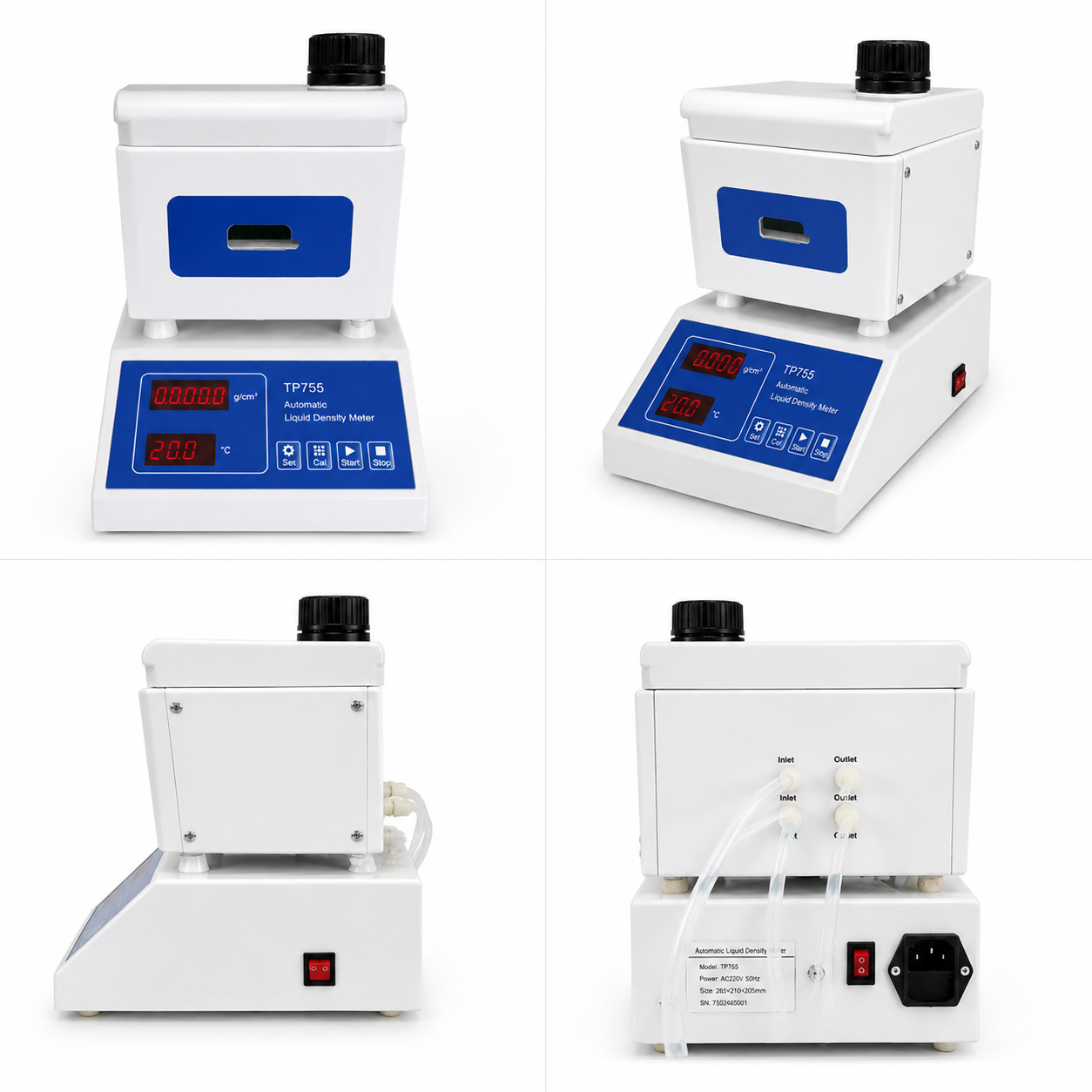 TP755 Automatic Liquid Density Meter for Petroleum Products and Chemical Liquid Testing