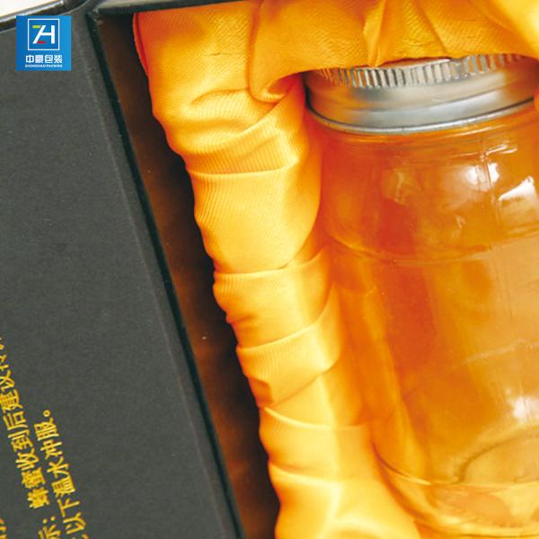 Magnet Hinge Bottled Liquid 2mm Debossing Paper Packaging Box