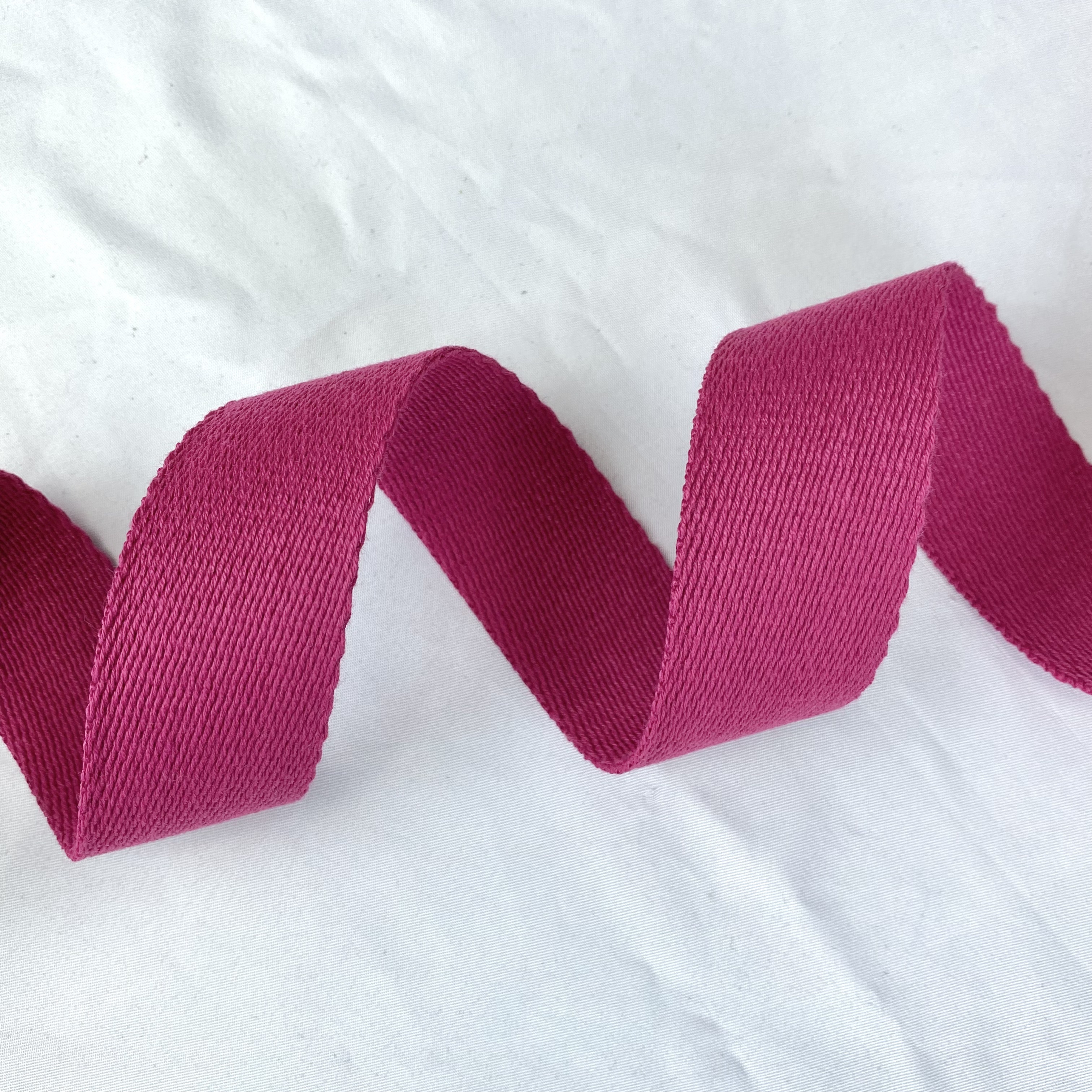 Thickened polyester-cotton webbing Various colors Backpack strap Belt Handbag strap