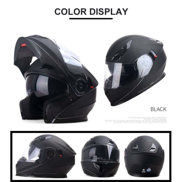Custom ABS DOT Approved Modular Helmet for Motorcycle Anti-Collision and Breathable