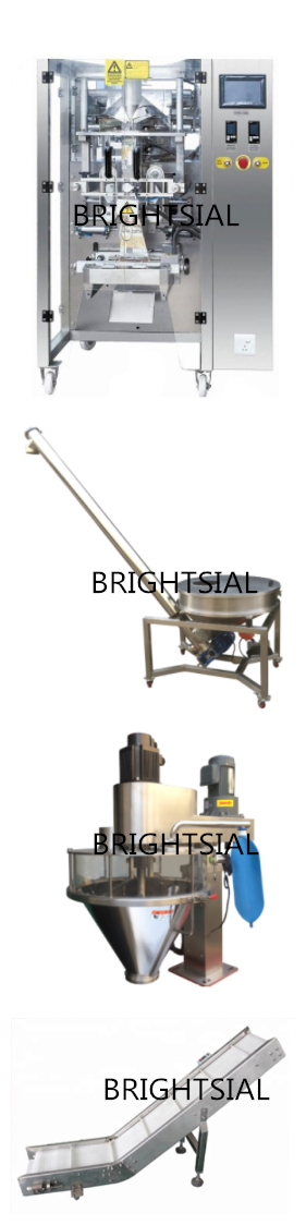 задняя бортовая машина упаковки сумки уплотнения 6kw для завалки порошка Chili